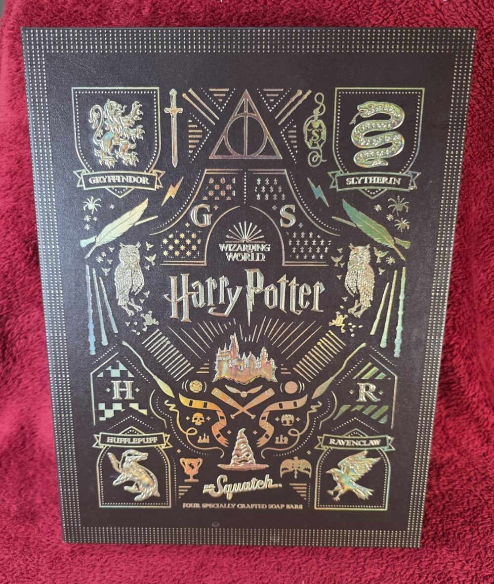 Dr. Squatch Harry Potter Wizarding World Limited Edition 4 piece Soap Set